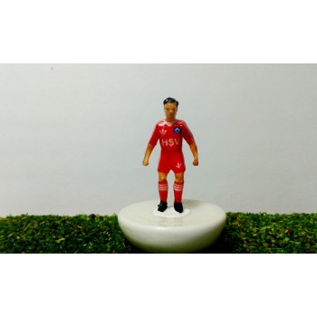 Subbuteo Andrew Table Soccer Hamburg SV 1982-83 Champions Cup Winner on classic Hasbro bases